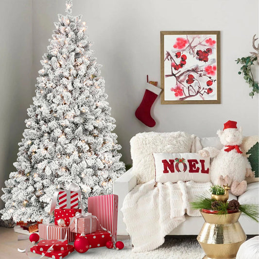 White Christmas Tree